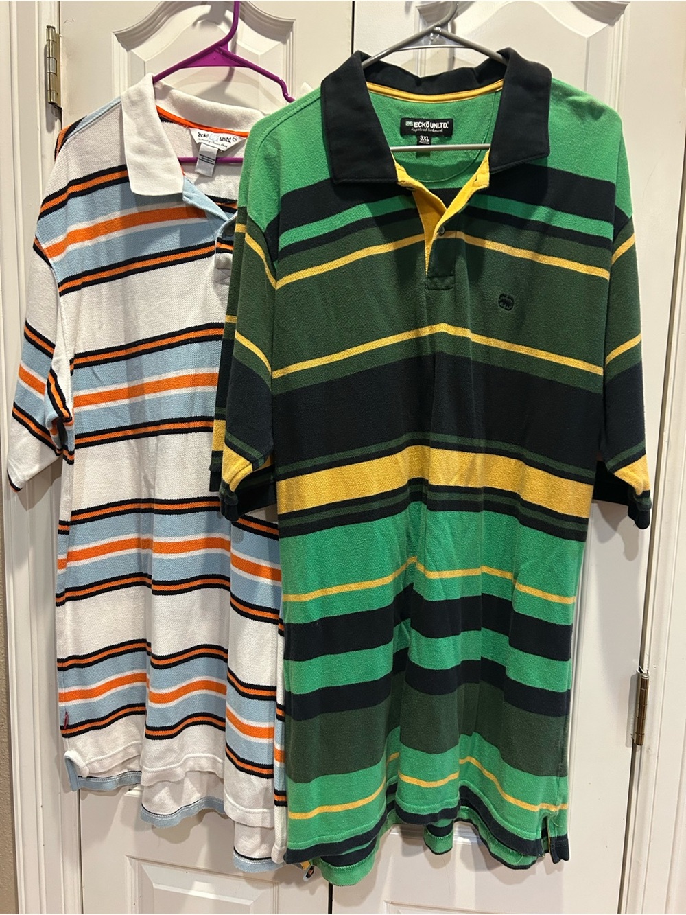 Bundle of 2 Ecko Unltd. Men 2XL 90’s hip hop polo shirt